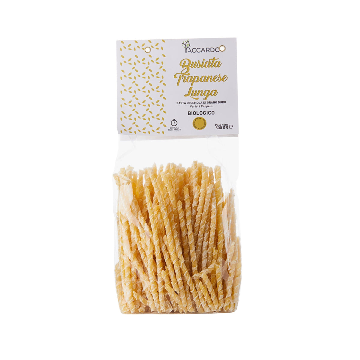 Pasta Busiata Trapanese Lunga Bio 500g