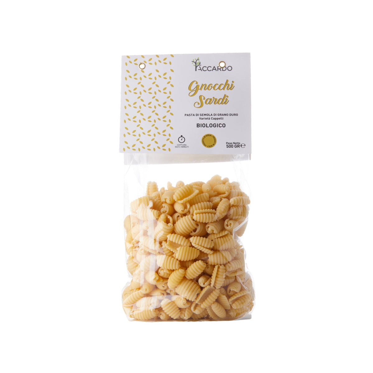 Pasta Gnocchi Sardi Bio 500g