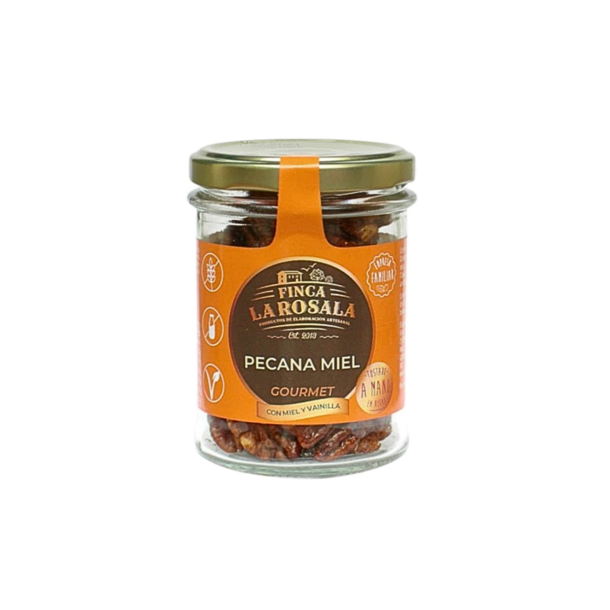 Pekannüsse mit Honig Finca La Rosala 70g