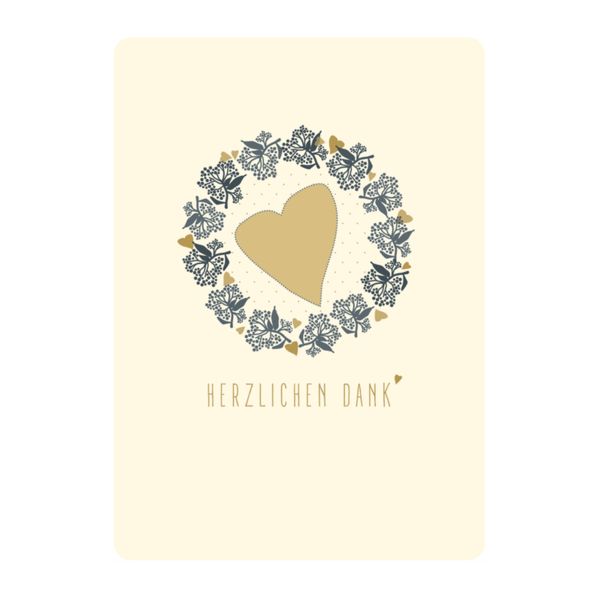 Postkarte - Herzlichen Dank