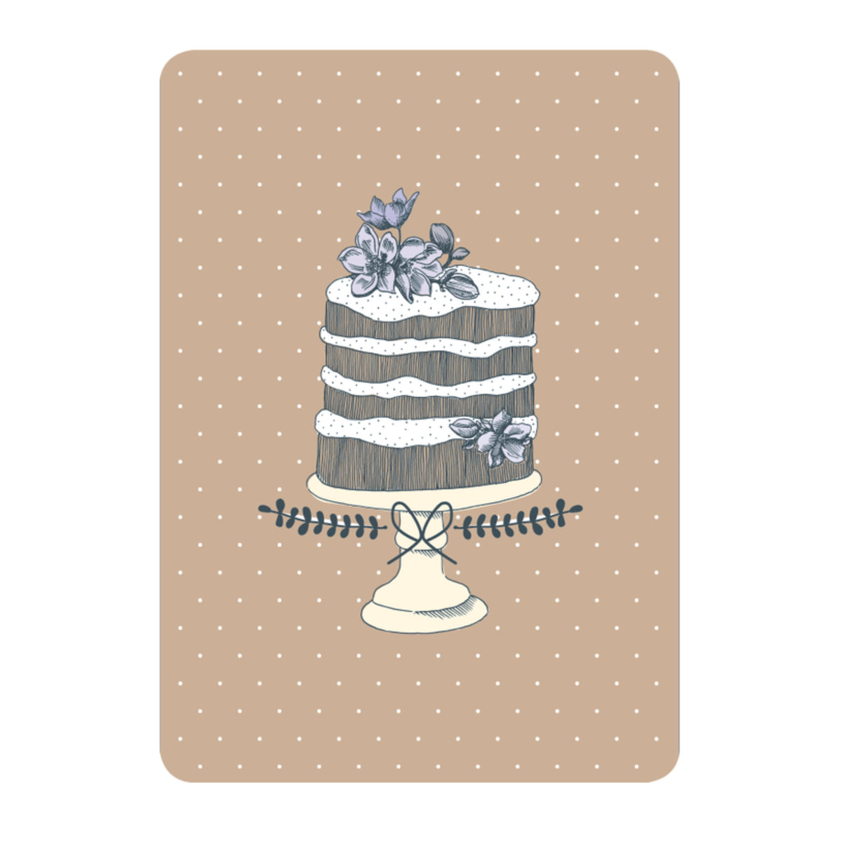 Postkarte - Torte