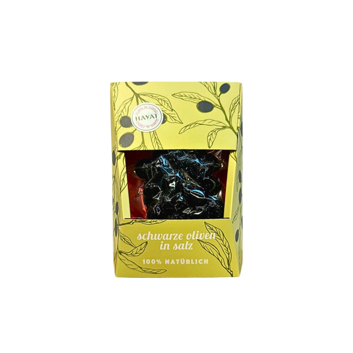 Schwarze Oliven in Salzlake 100g