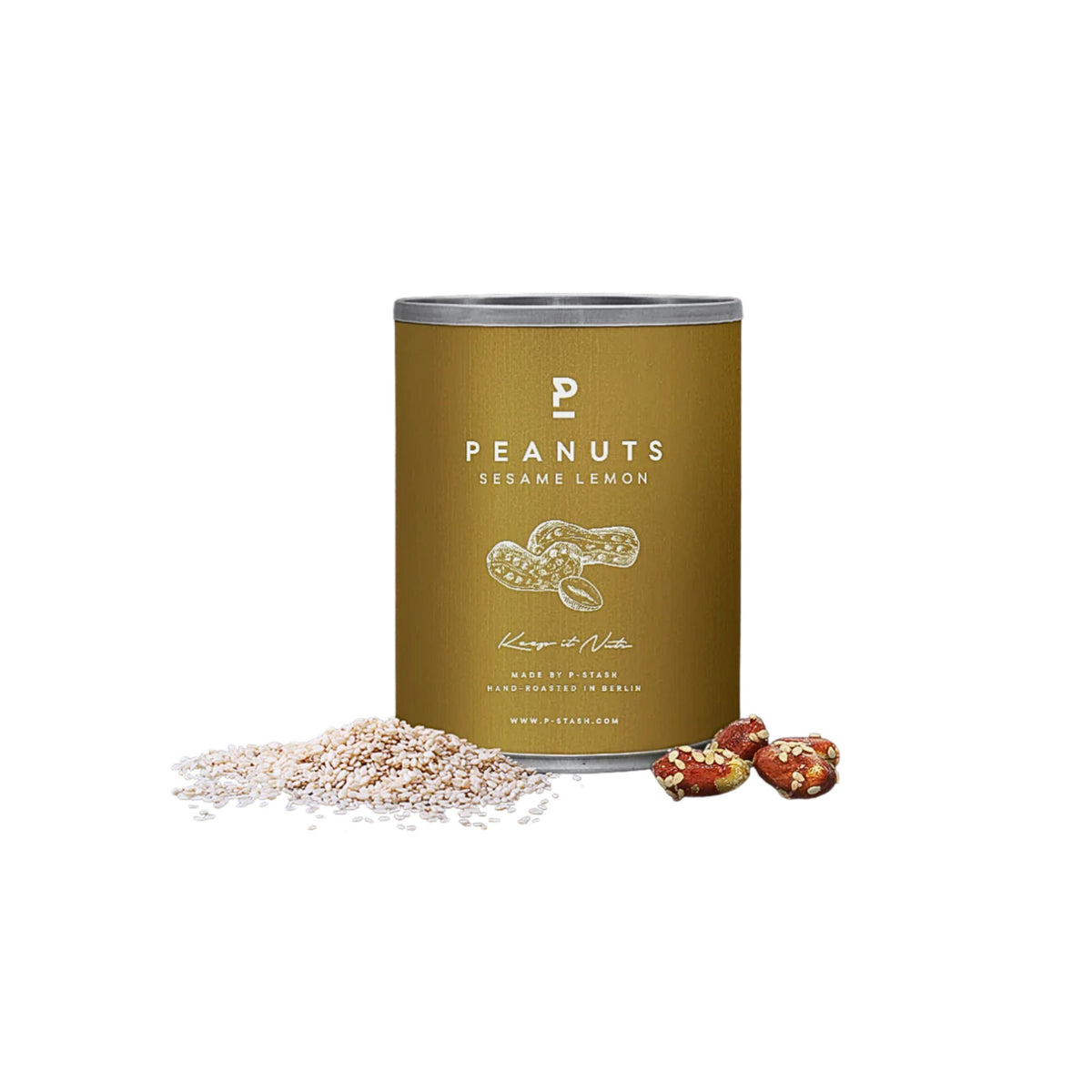Sesame Lemon Peanuts P-Stash 60g