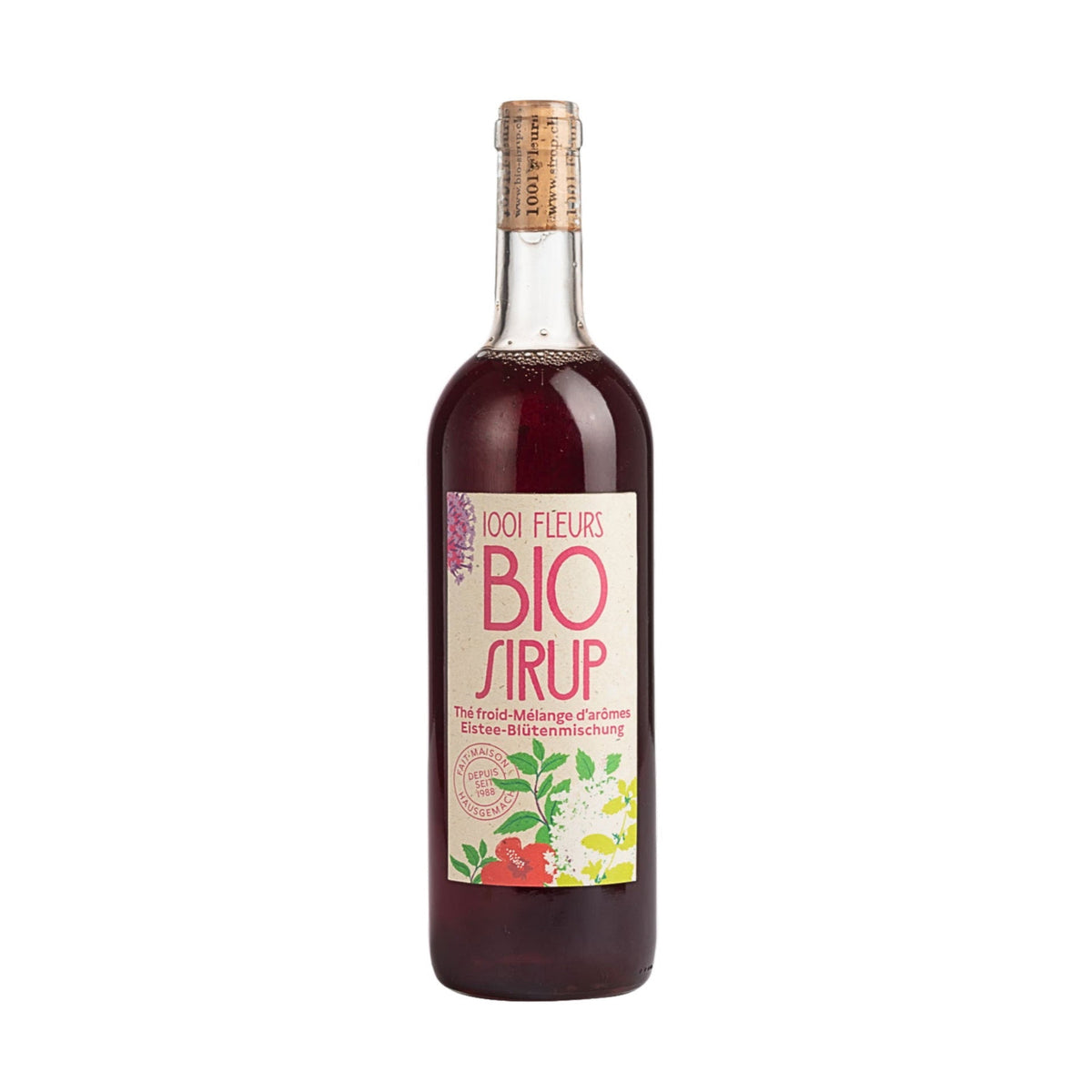 Sirup Bio Eistee-Blütenmischung 7.5dl