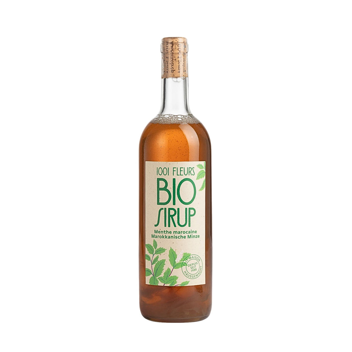 Sirup Bio Marokkanische Minze 7.5dl