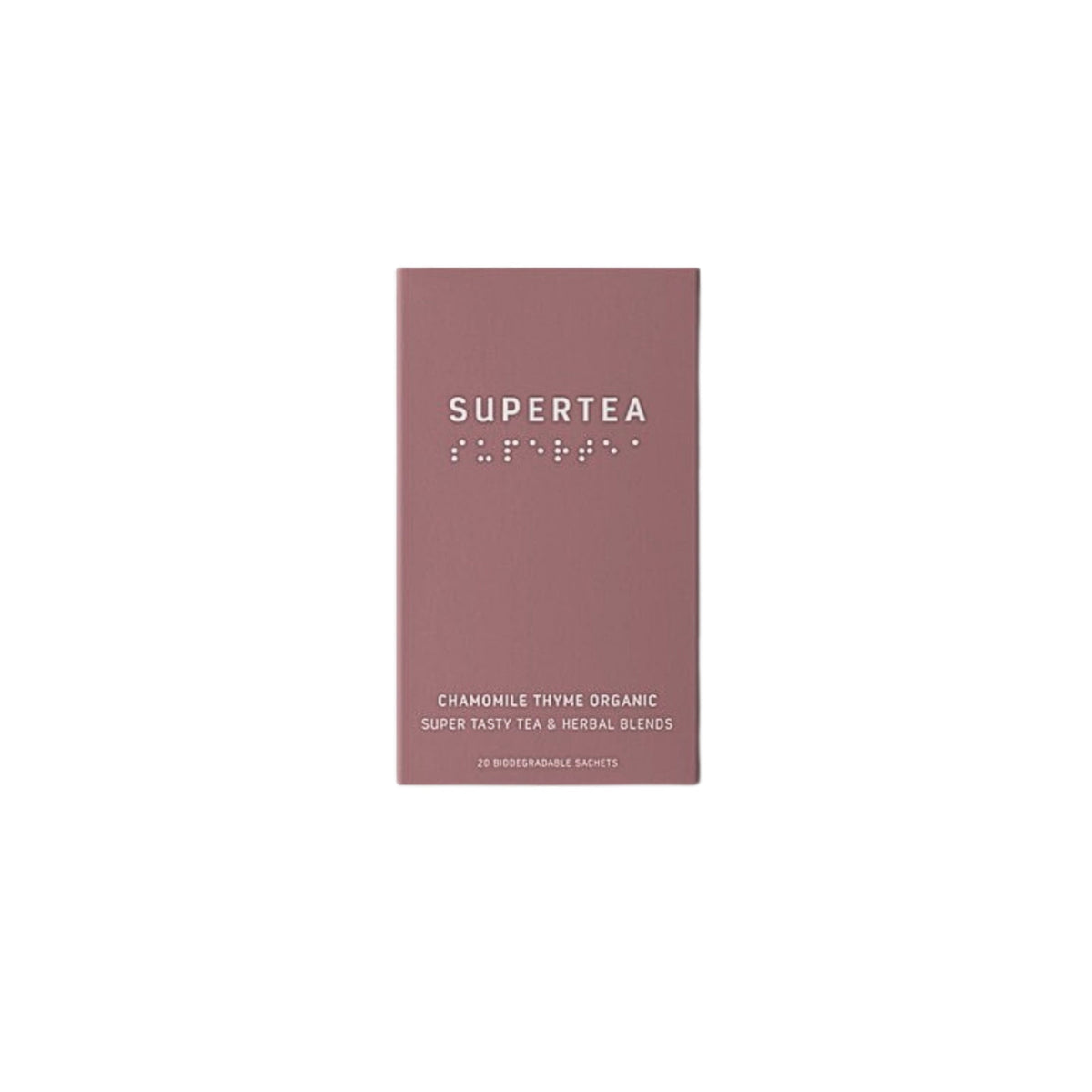 Supertea Chamomile Thyme Organic