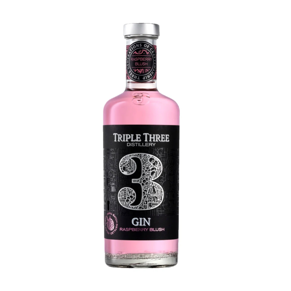 Triple Three Raspberry Blush Gin 50cl