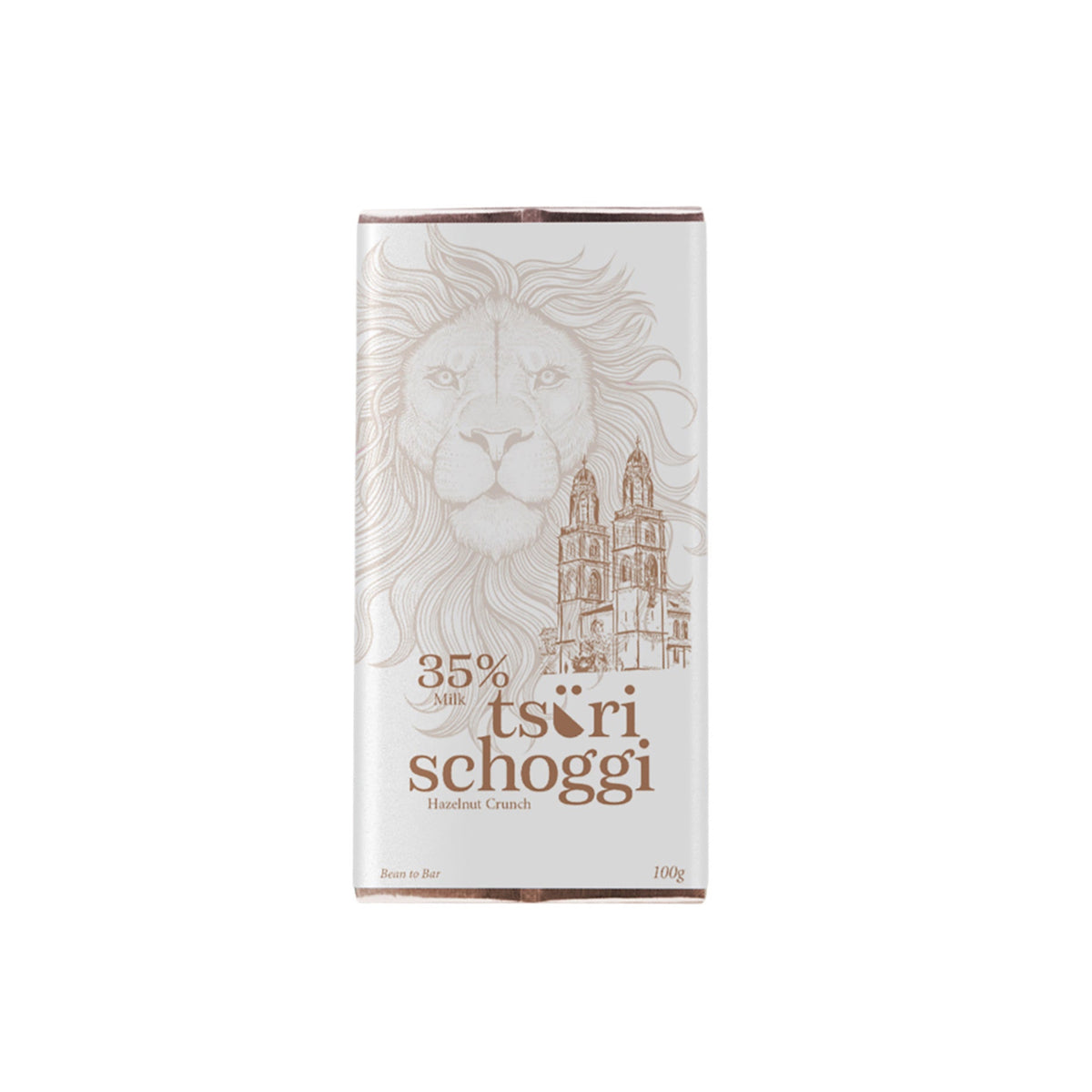Tsüri Schoggi - 35% Hazelnut Crunch