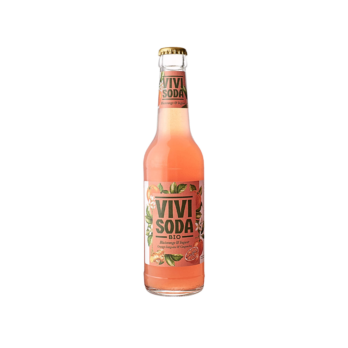 VIVI Soda Blutorange &amp; Ingwer Bio 33cl