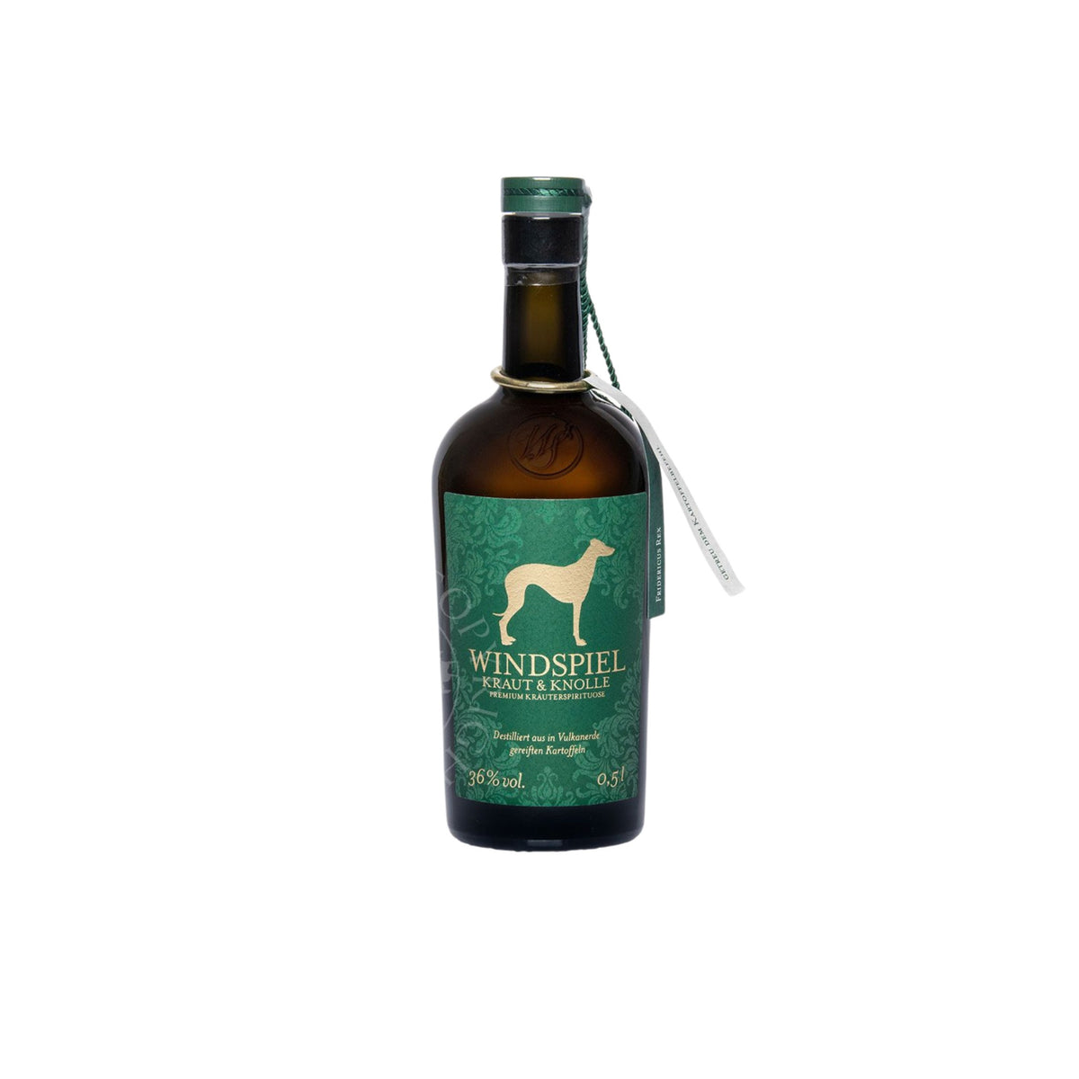 Windspiel Kräuter-Spirituose Kraut und Knolle 50cl