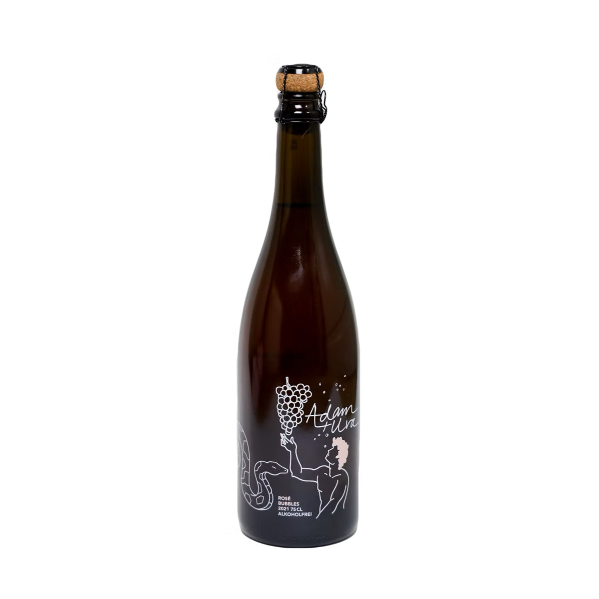 Adam &amp; Uva Bio Rosé Bubbles Alkoholfrei 75cl