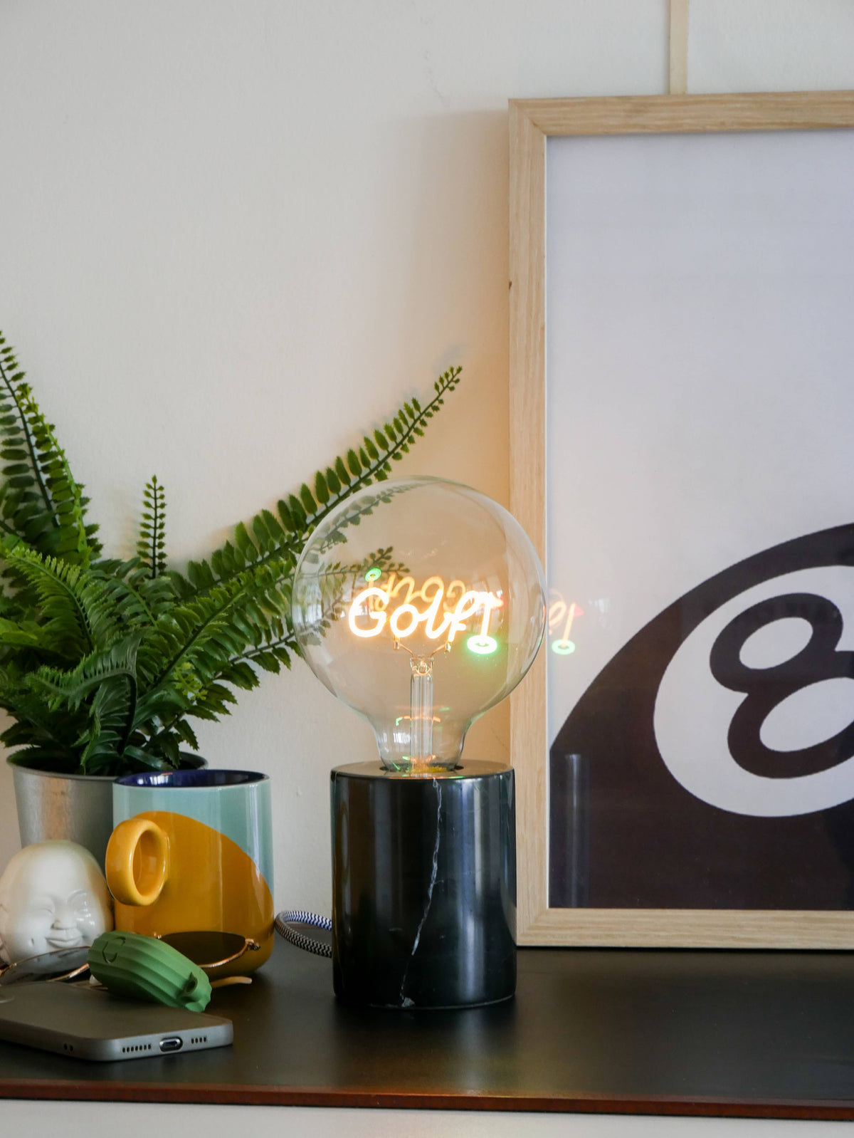 LED-Textglühbirnen, verschraubt