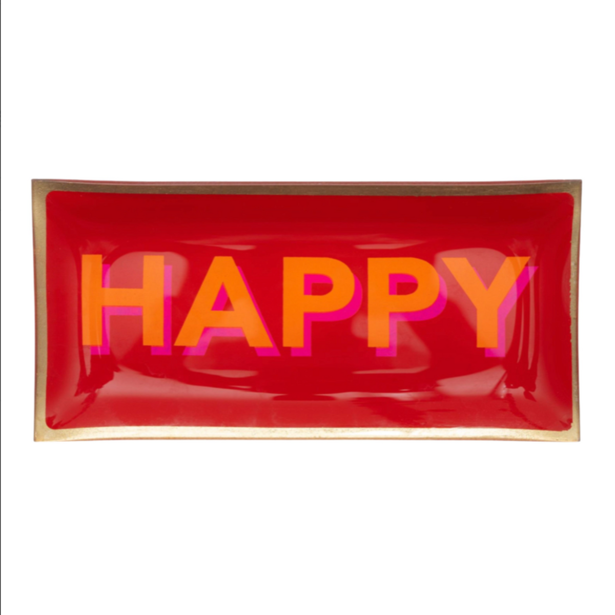 Dekoteller "Happy"