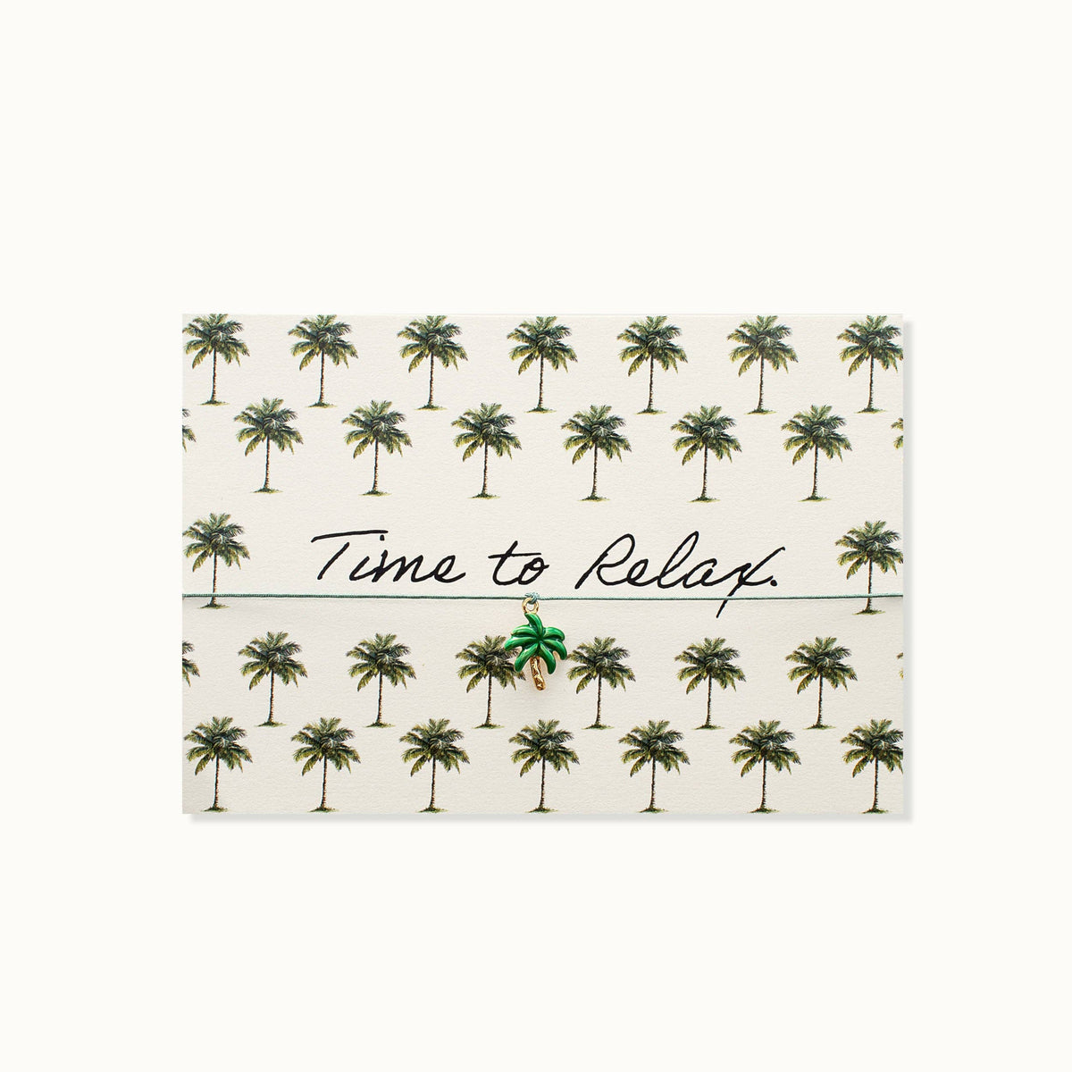 Armband-Karte: Time to Relax!