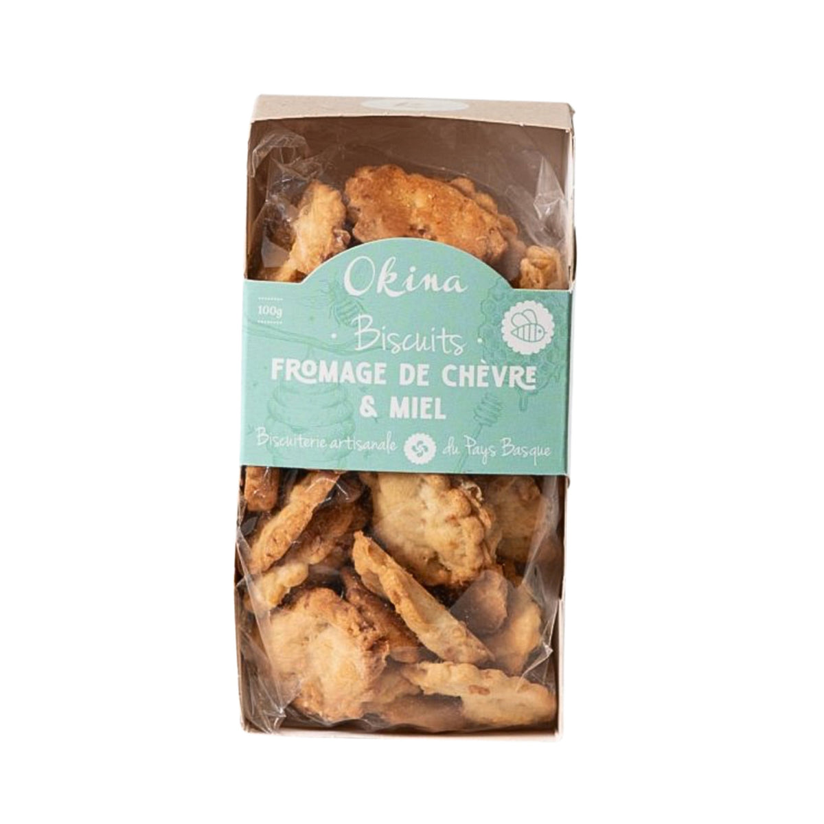 Biscuits Fromage de Chèvre &amp; Miel 100g