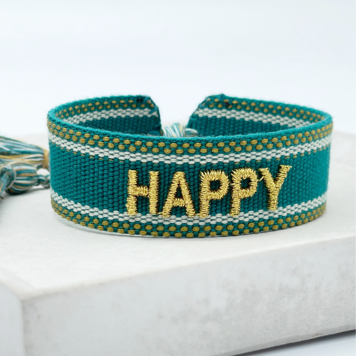 Statement Armband - HAPPY