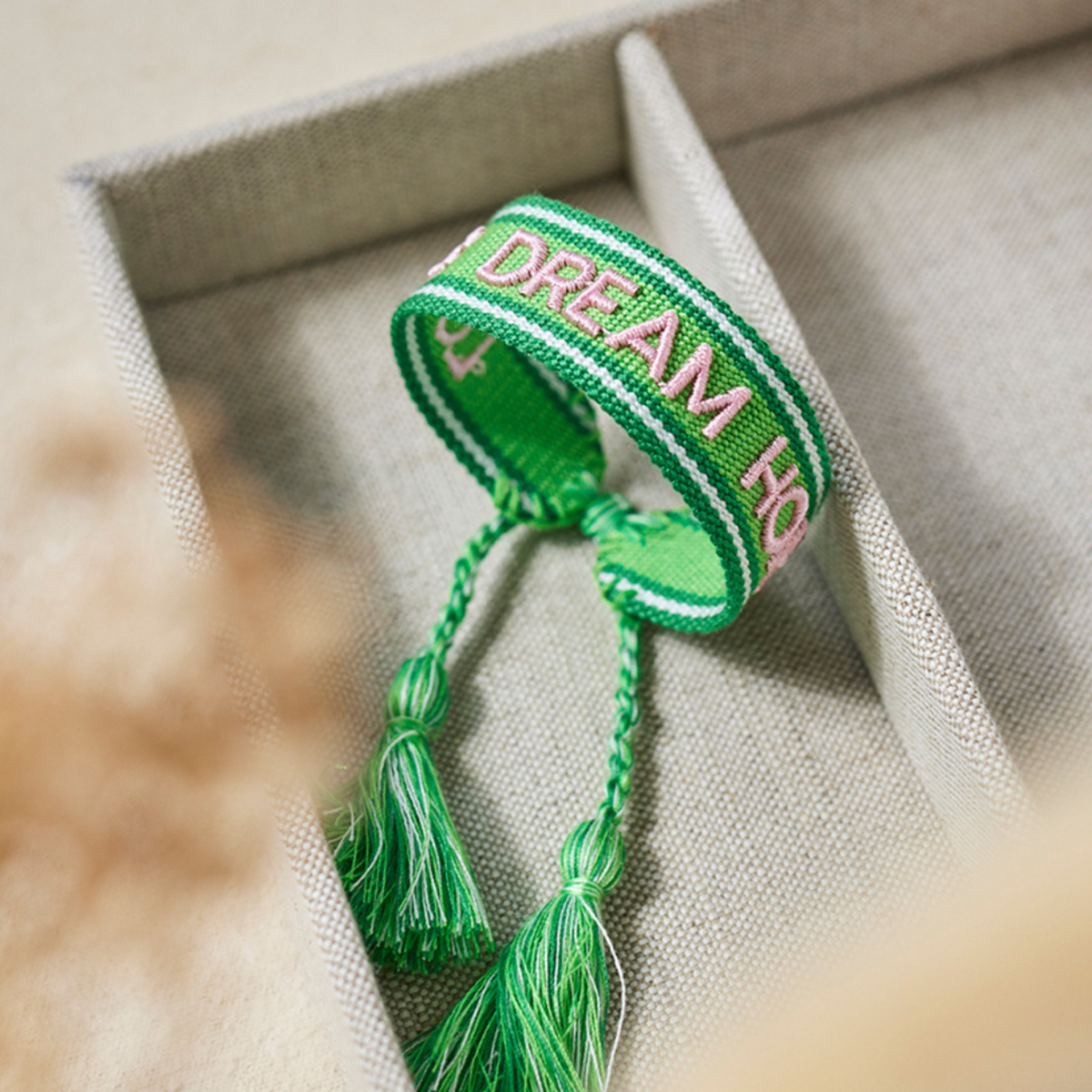 Love Dream Hope Statement Armband