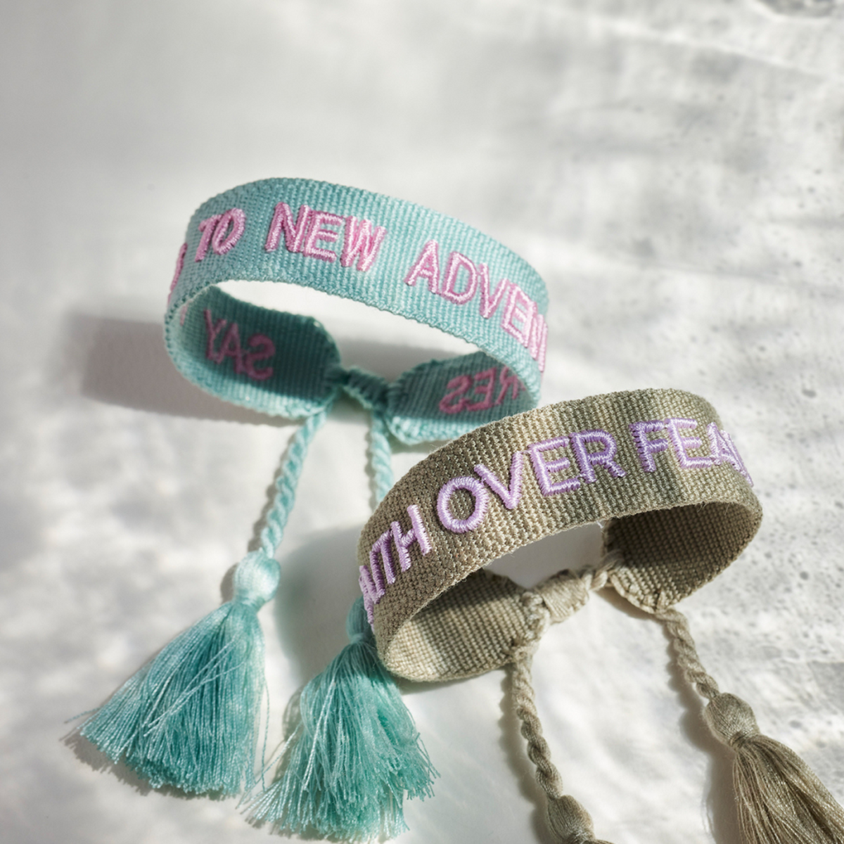 Say yes to new adventures Statement Armband