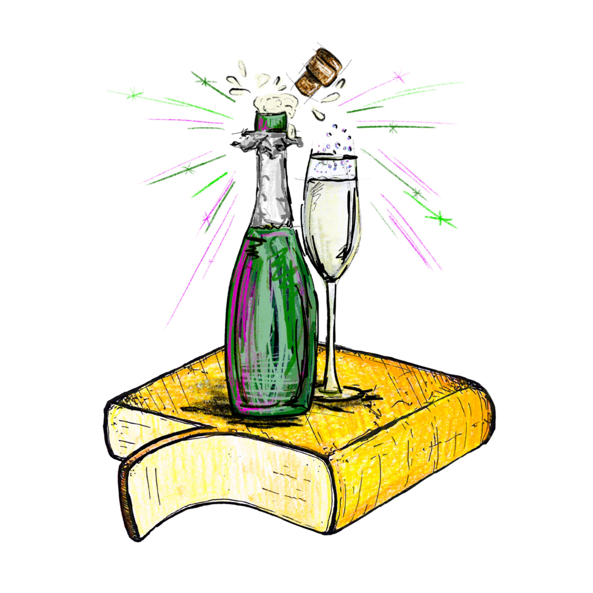 Jumi - Raclette Scheiben gereift im Champagner 80g