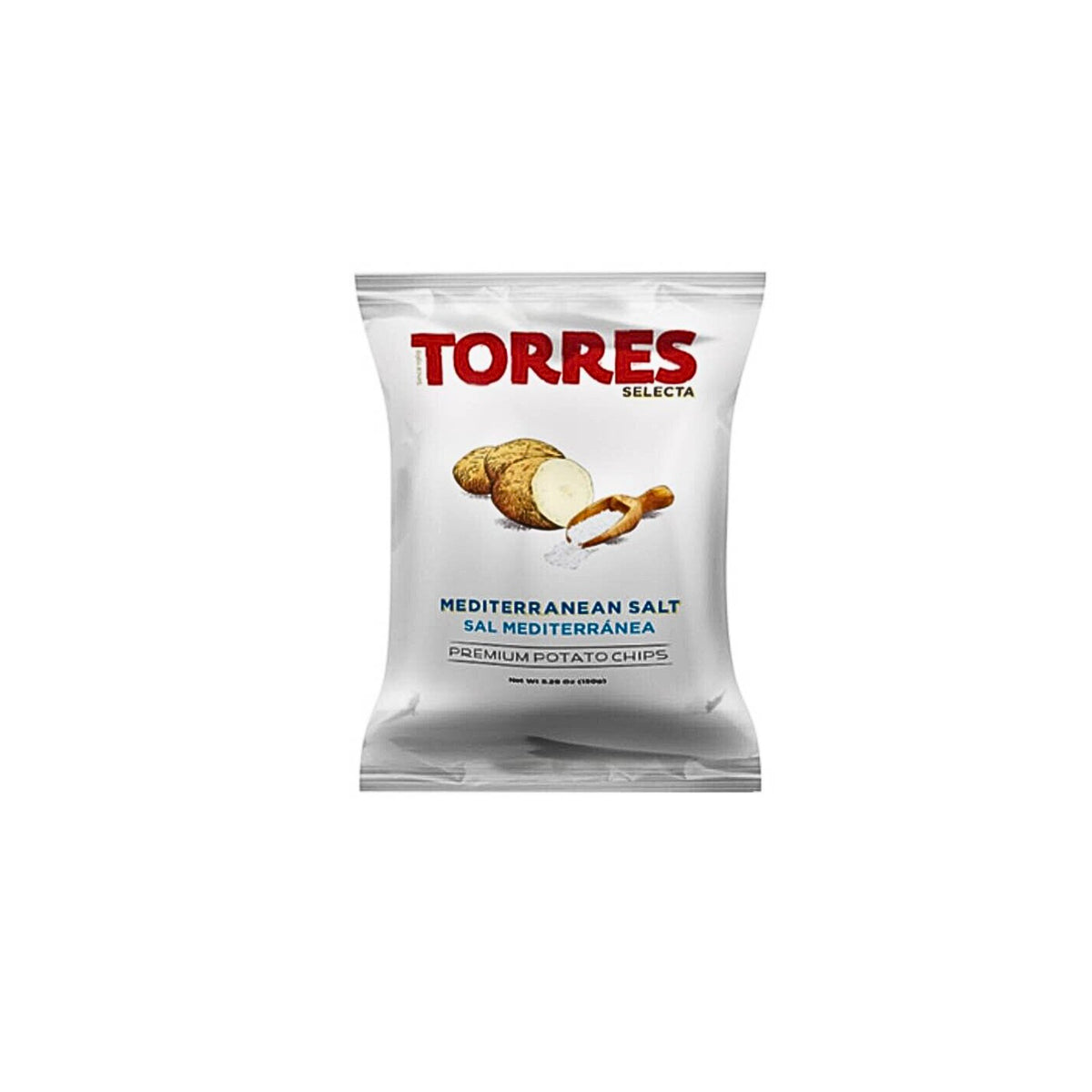 Chips Torres Mediterranean Salt 125g