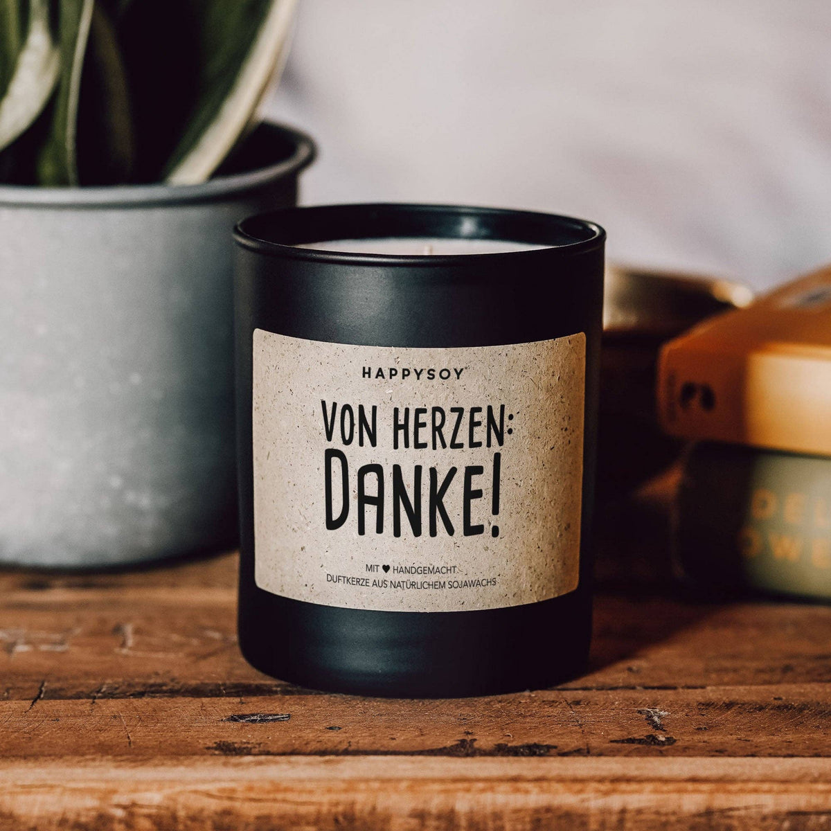 Duftkerze | Von Herzen: Danke!