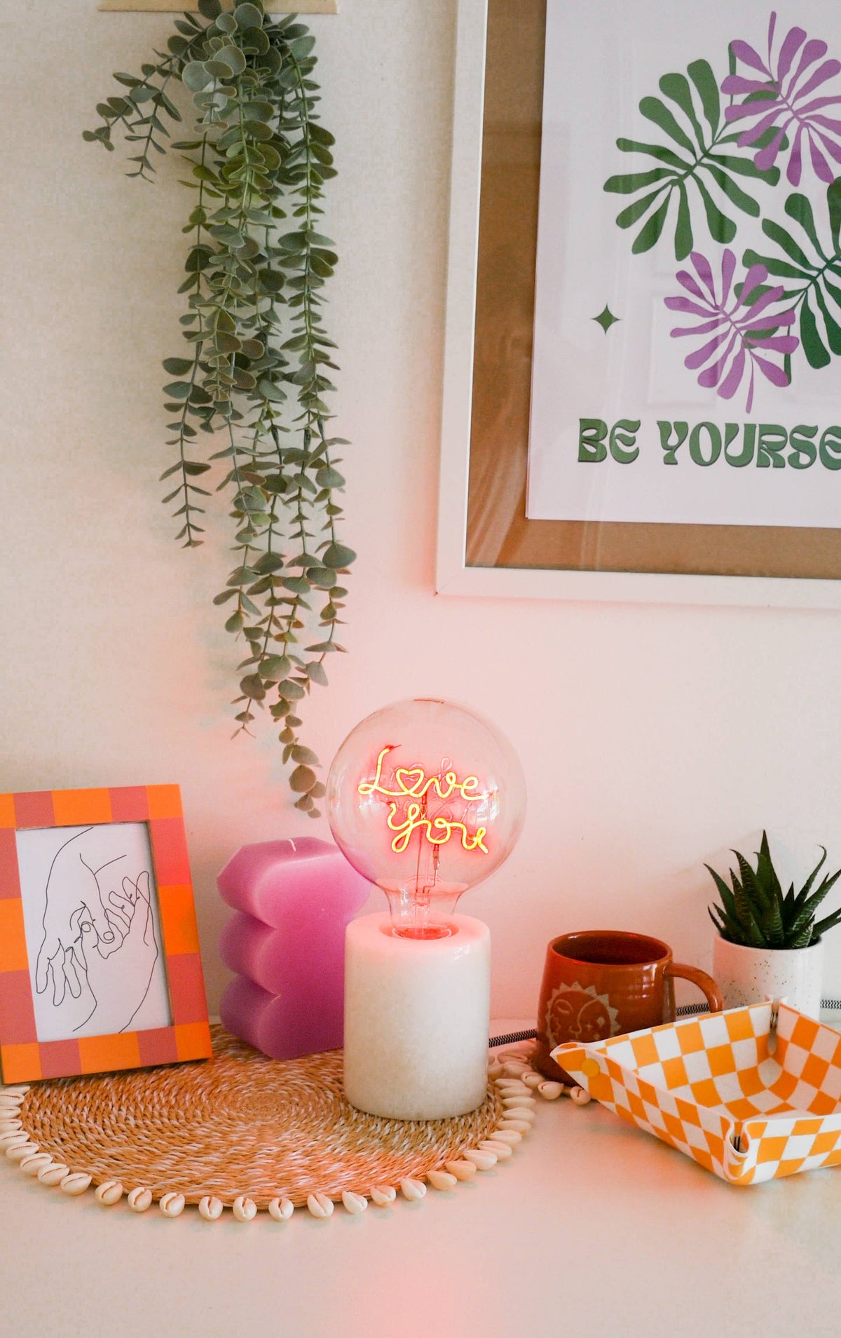 LED-Textglühbirnen, verschraubt