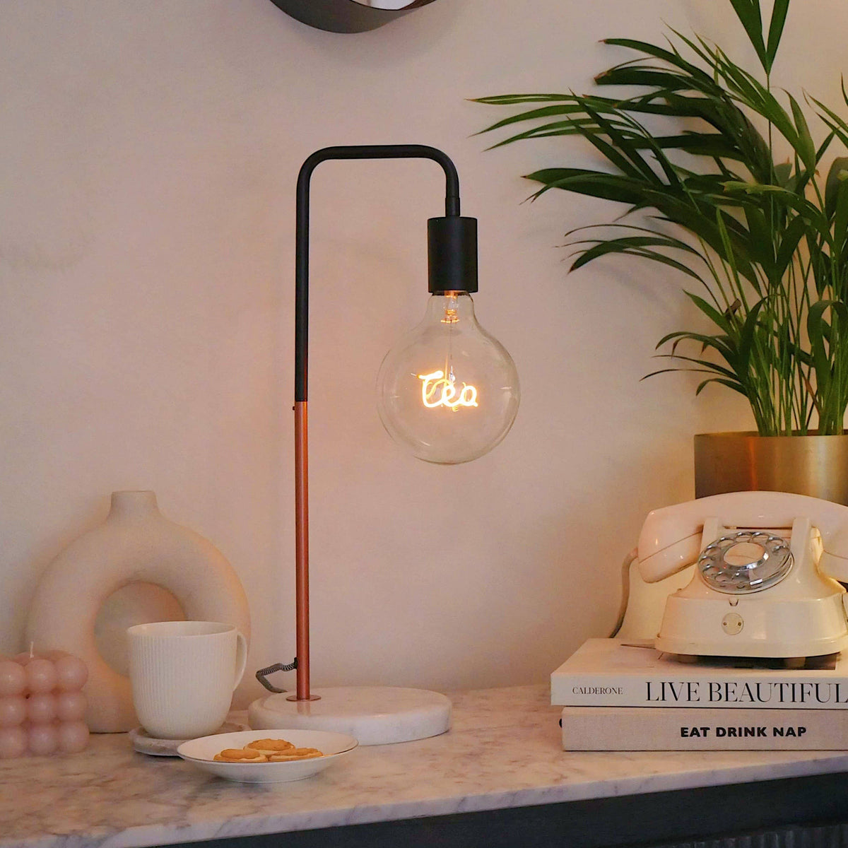 LED-Textglühlampen im Screw Up-Stil