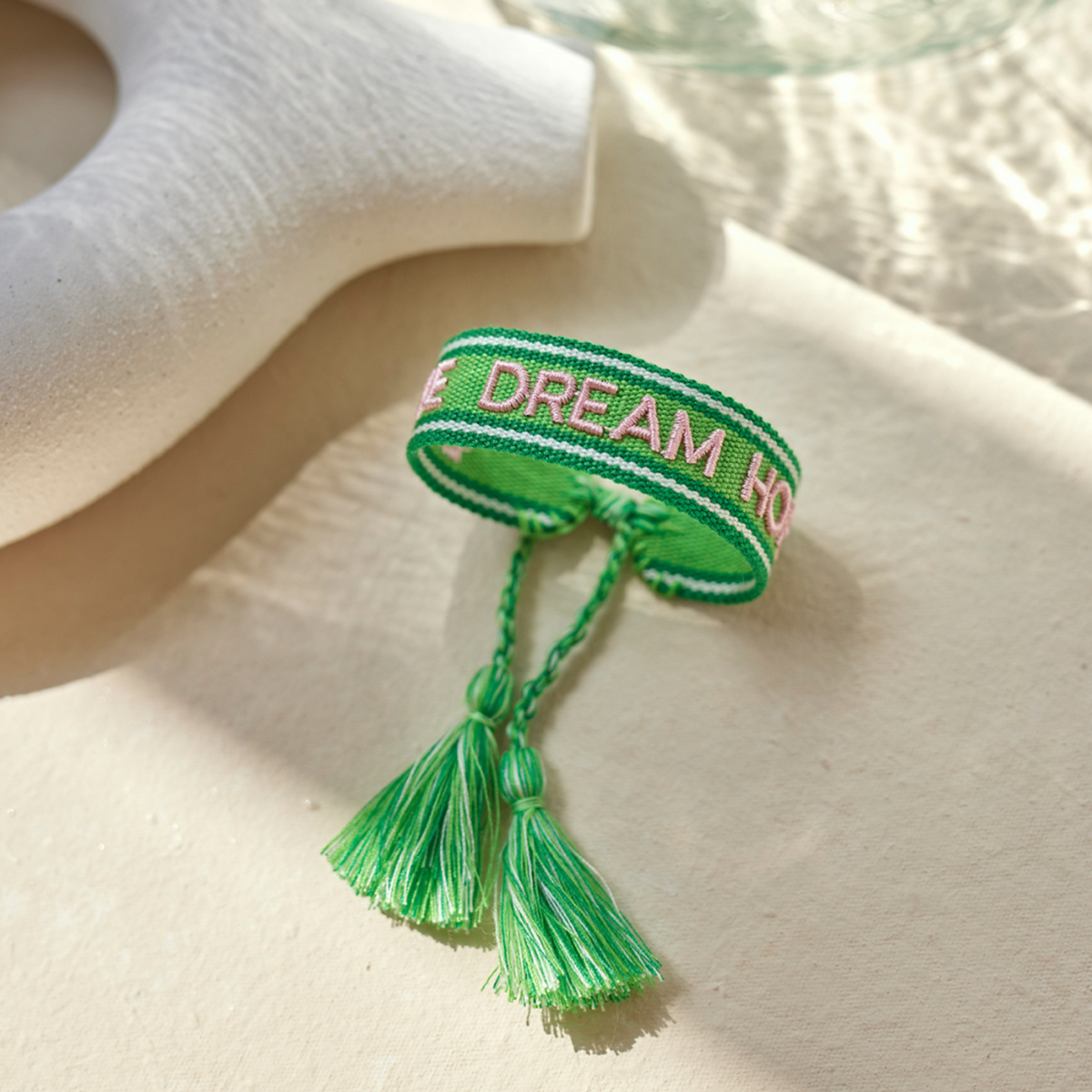 Love Dream Hope Statement Armband