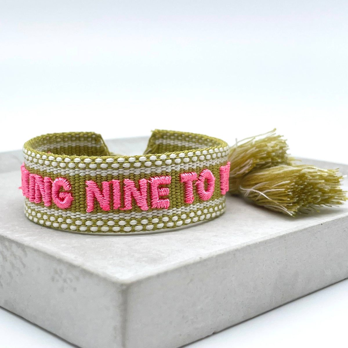 Statement Armband - WORKING NINE TO WINE