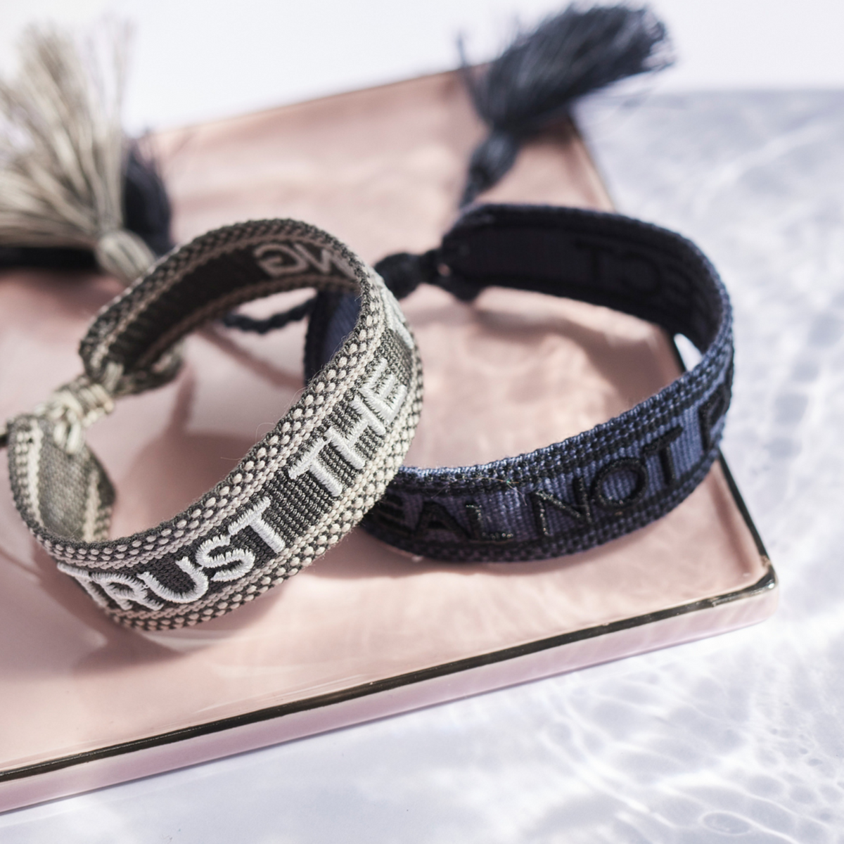 Trust the timing Statement Armband