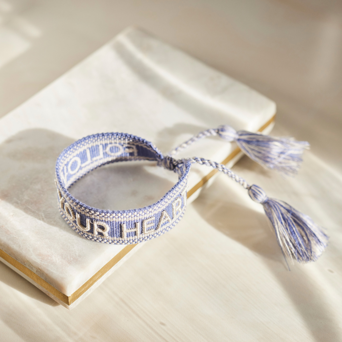 Follow your heart Statement Armband