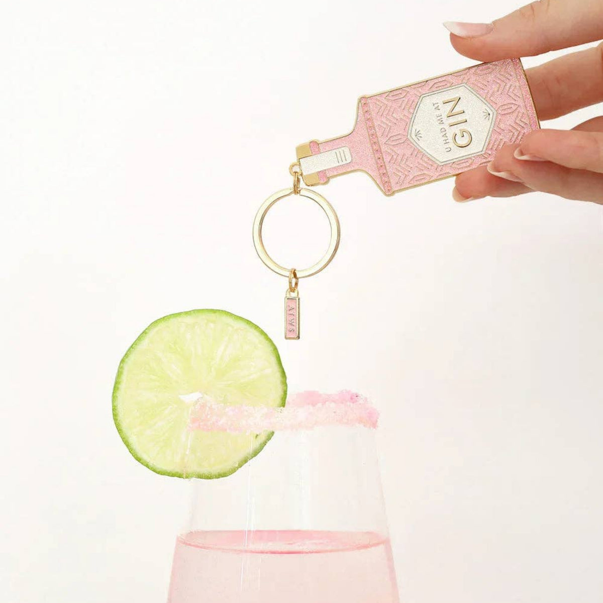 U Had Me at Gin - Schlüsselanhänger