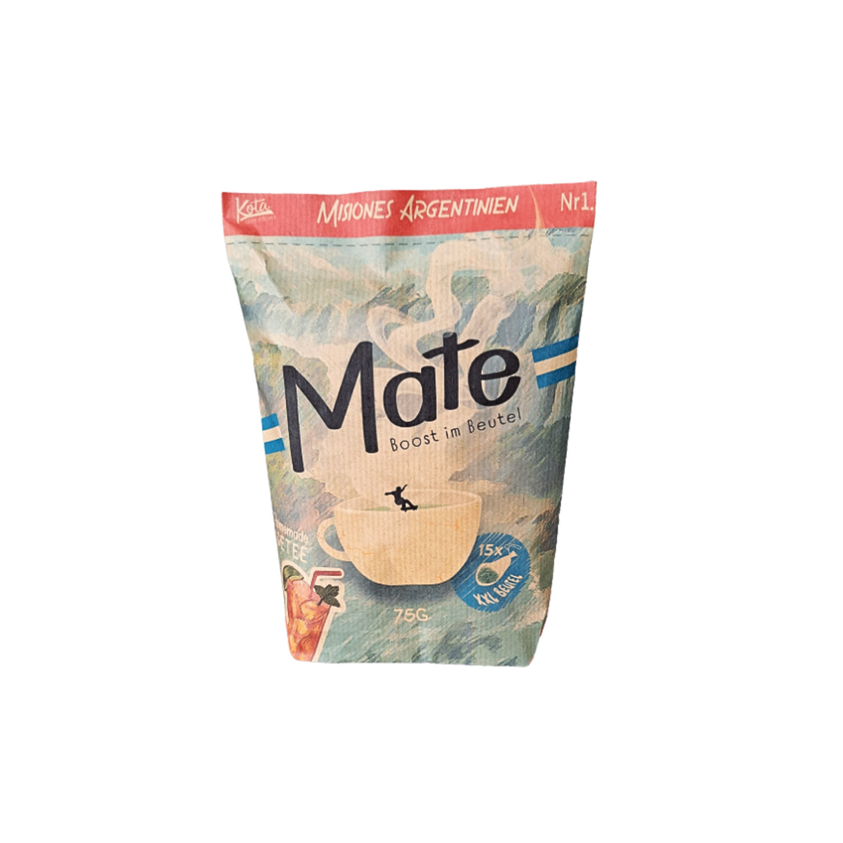 Yerba Mate Tee Boost im Beutel 75g
