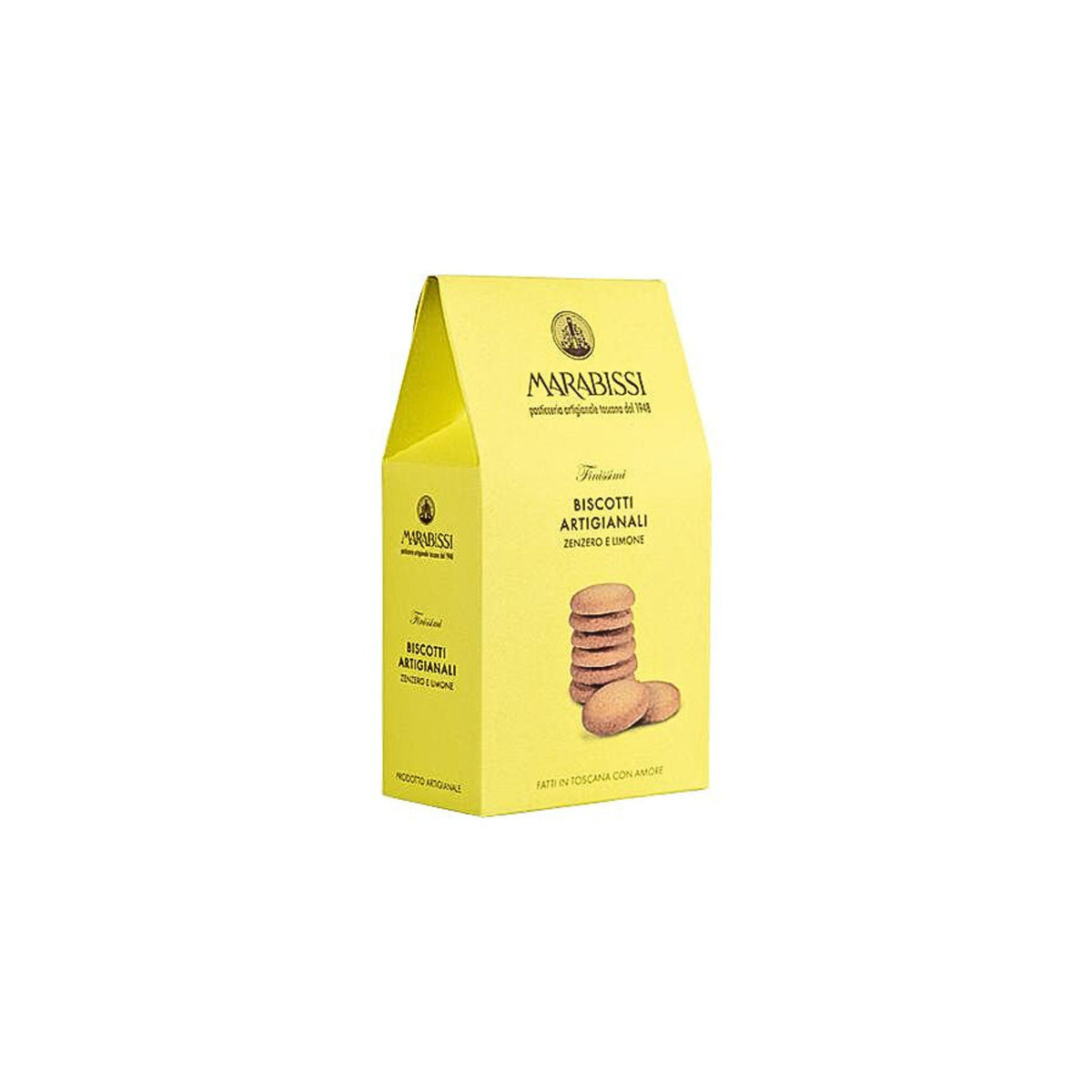 Marabissi Butterbiskuits mit Ingwer und Zitrone 200g