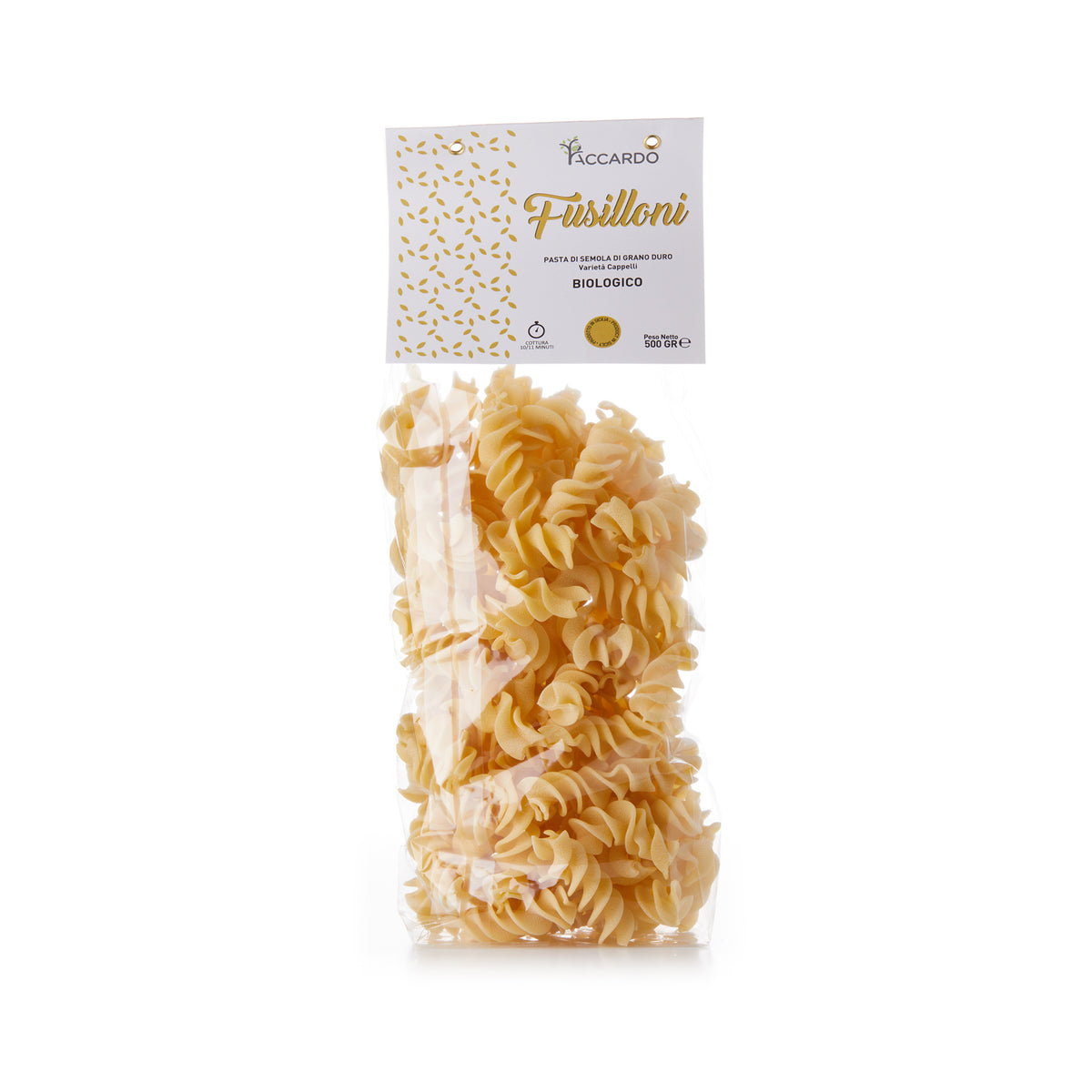 Pasta Fusilloni Bio 500g