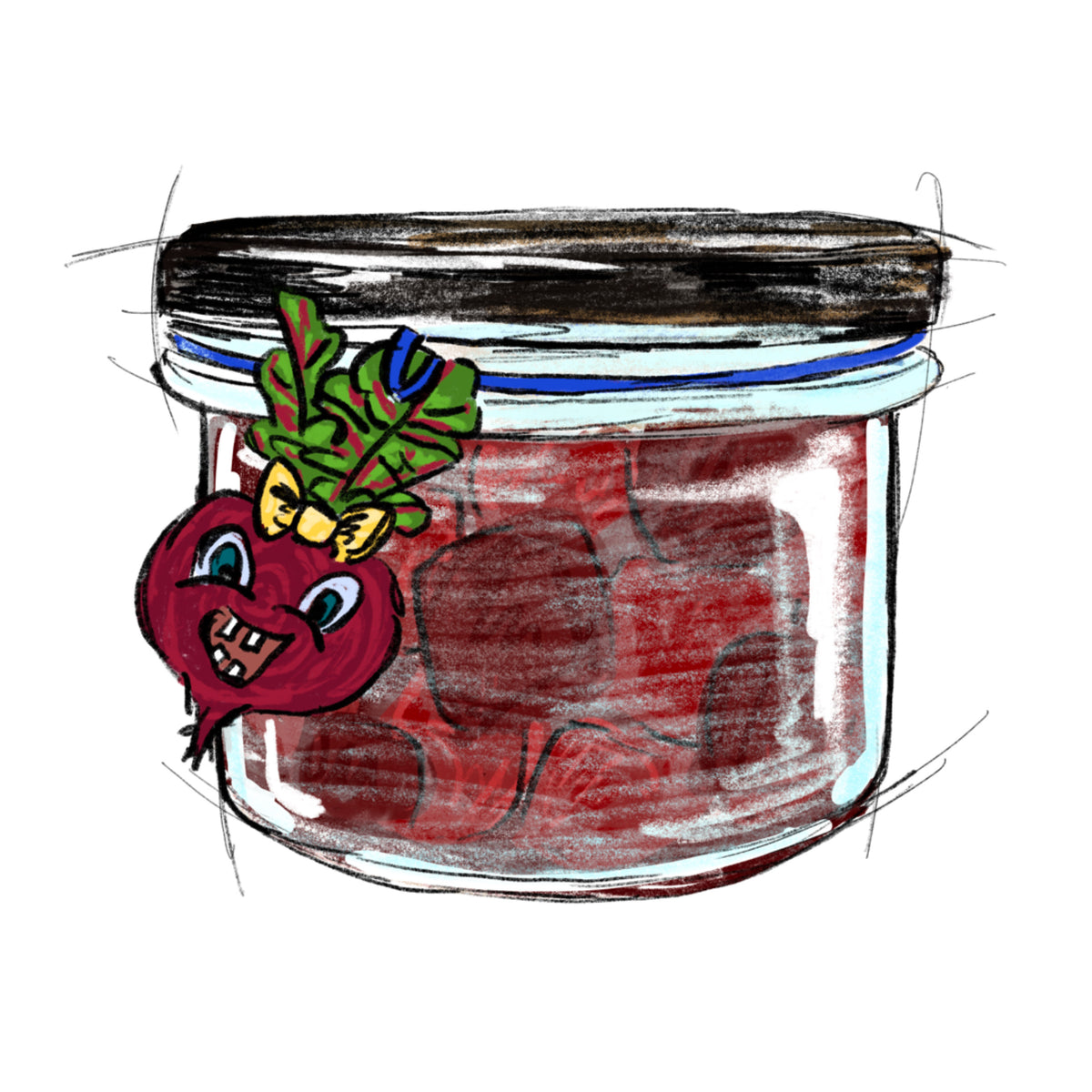 Jumi - Pickels Randen - roter Randen eingelegt ca. 200g