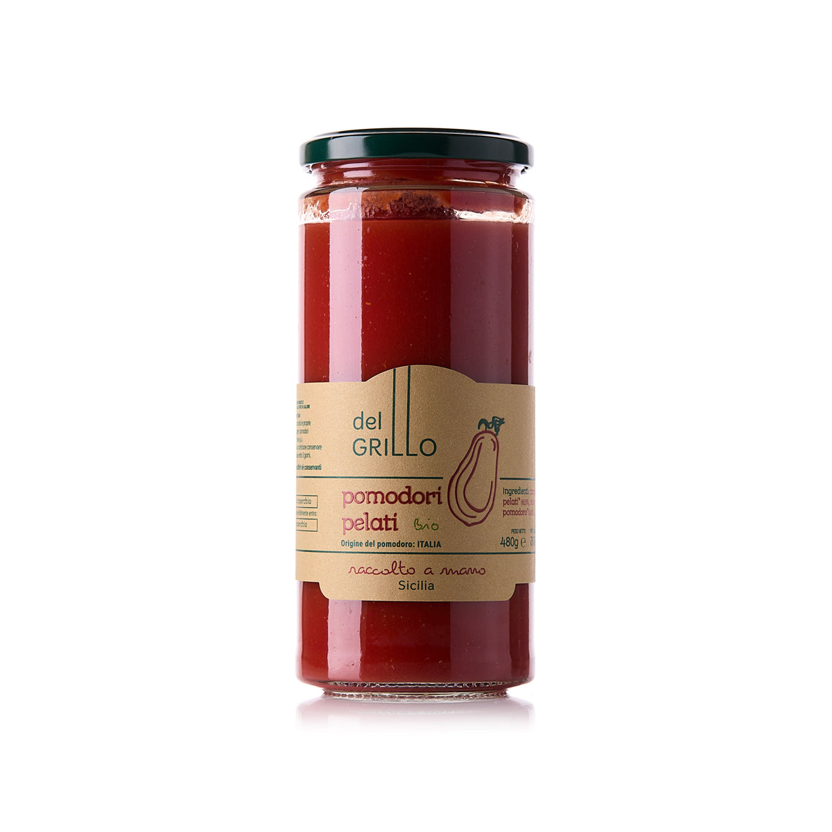Pomodoro Pelati Bio 480g