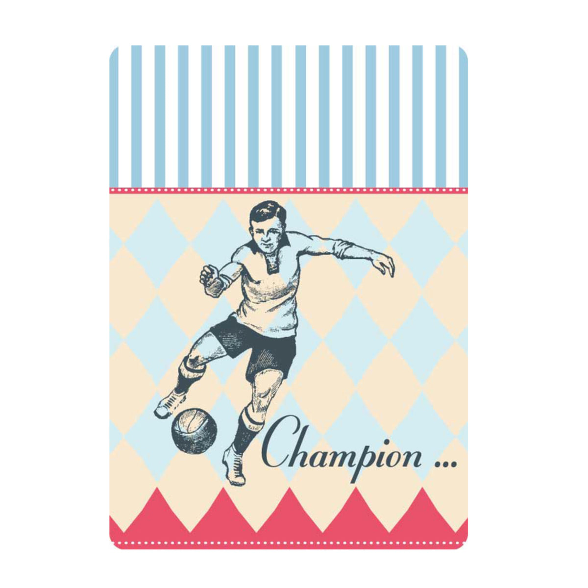Postkarte - Champion