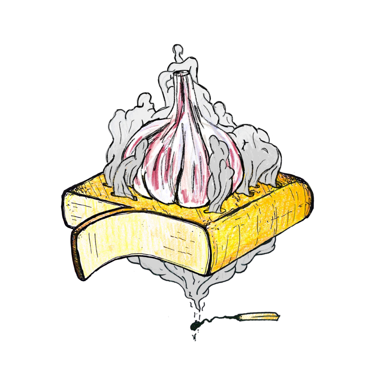 Jumi - Raclette Scheiben Knoblauch rauch 80g