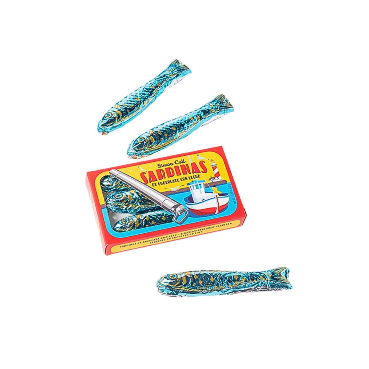 Sardinen aus Milchschokolade - 24g