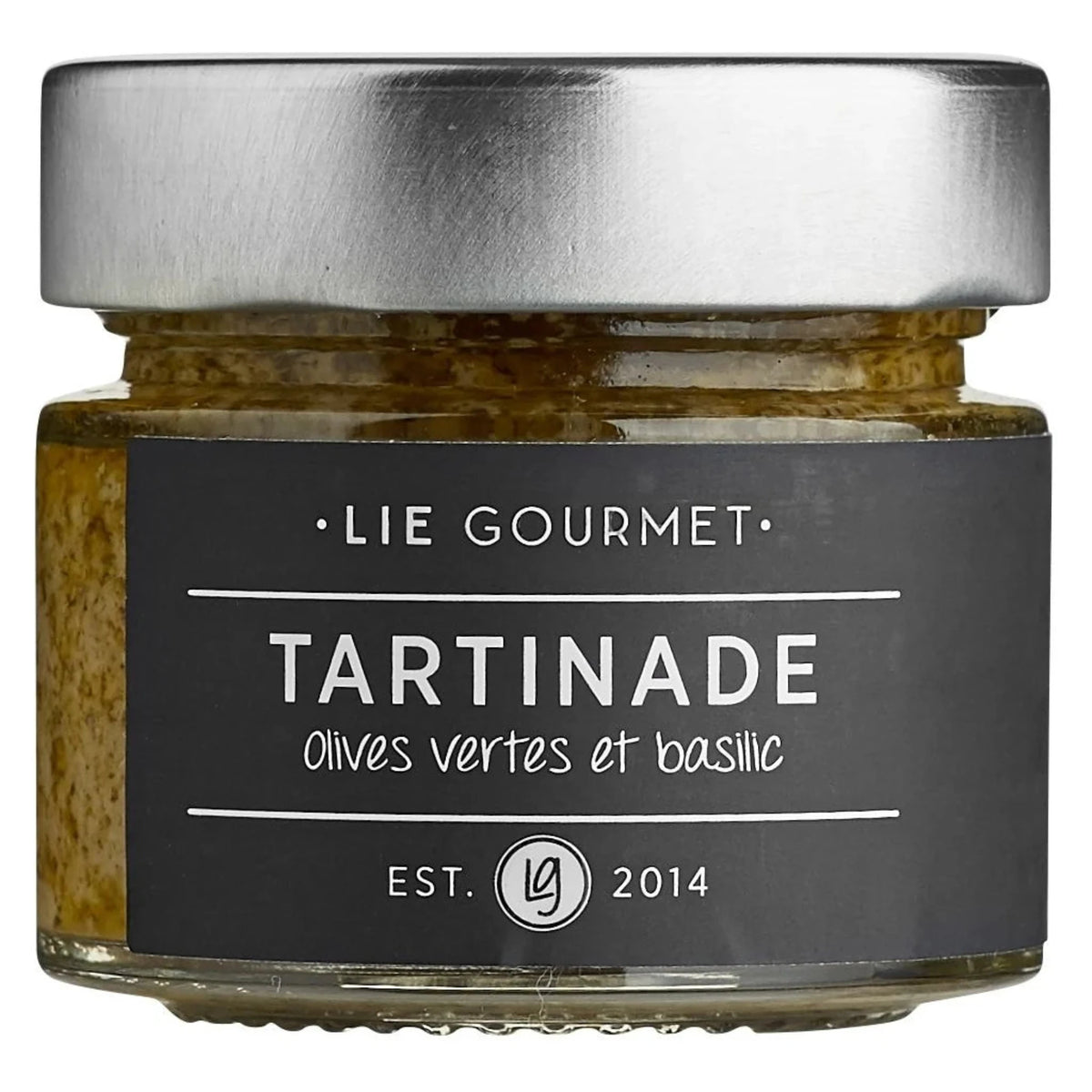 Tartinade - Grüne Oliven und Basilikum 80g