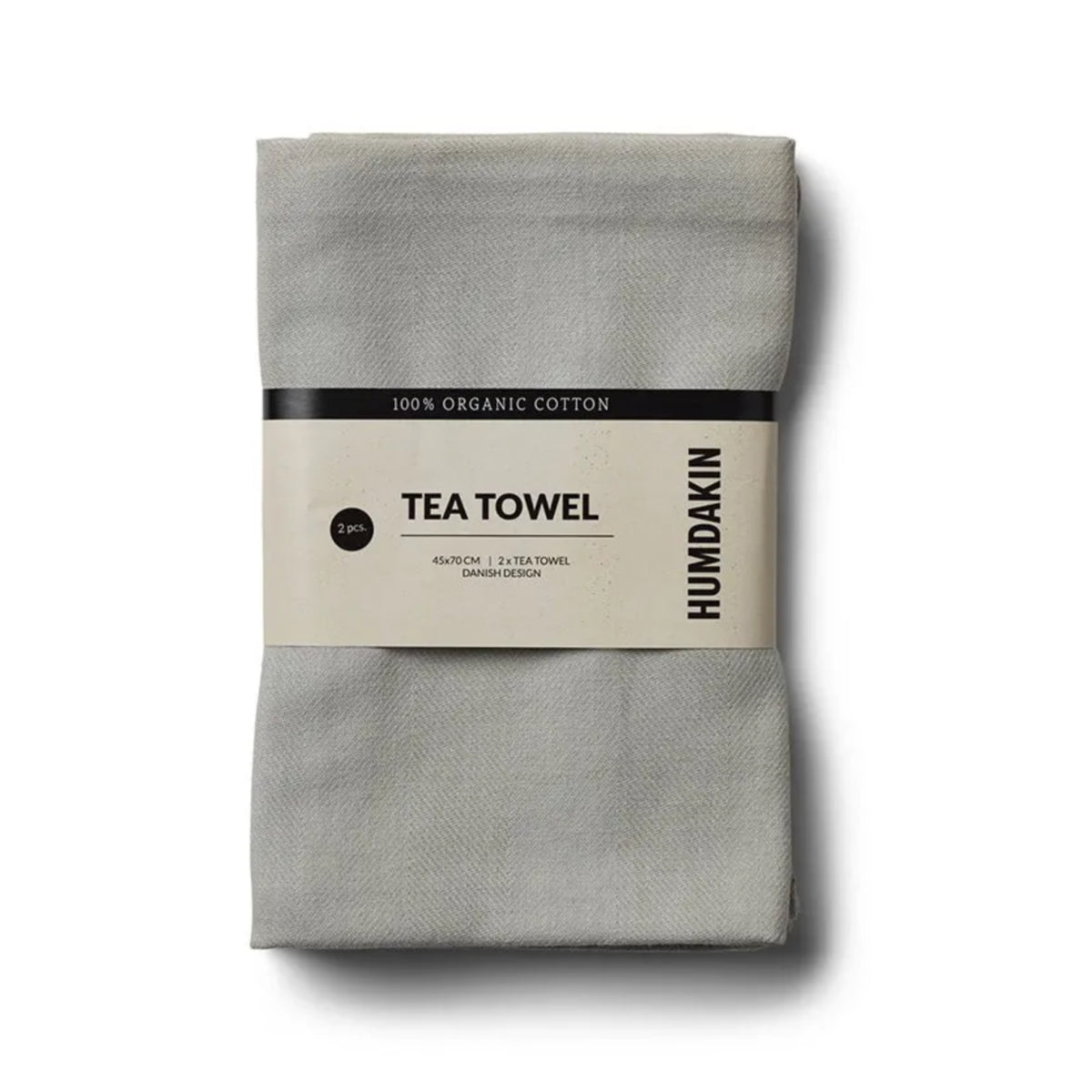 Humdakin - Tea Towel - Stone - 2 Pack