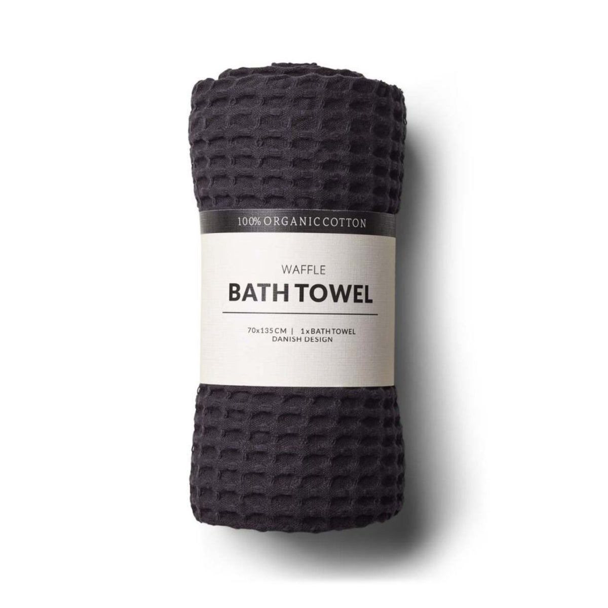 Humdakin - Waffle Bath Towel - Coal