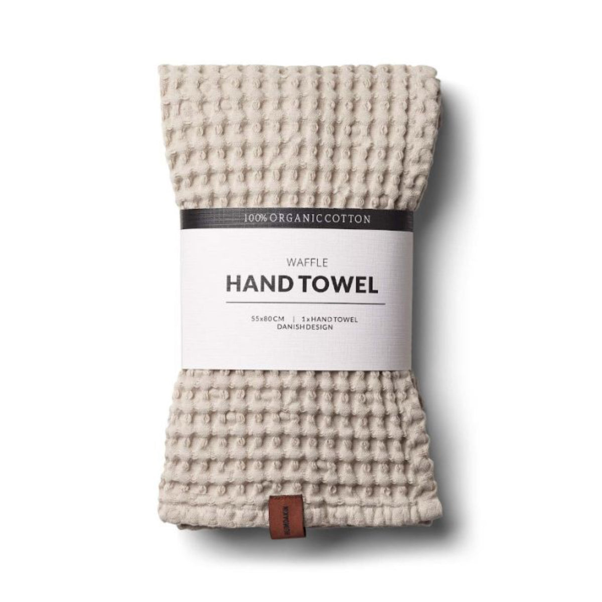 Humdakin - Waffle Hand Towel - Light Stone