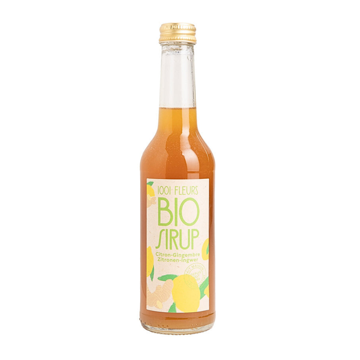 Sirup Bio Zitrone Ingwer 3.5dl